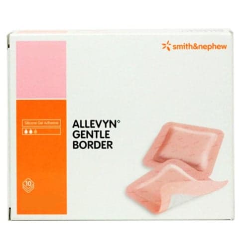 ALLEVYN Gentle Border Foam Dressing 5" x 5"