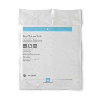 Coloplast EasiCleanse Bath Disposable Washcloths