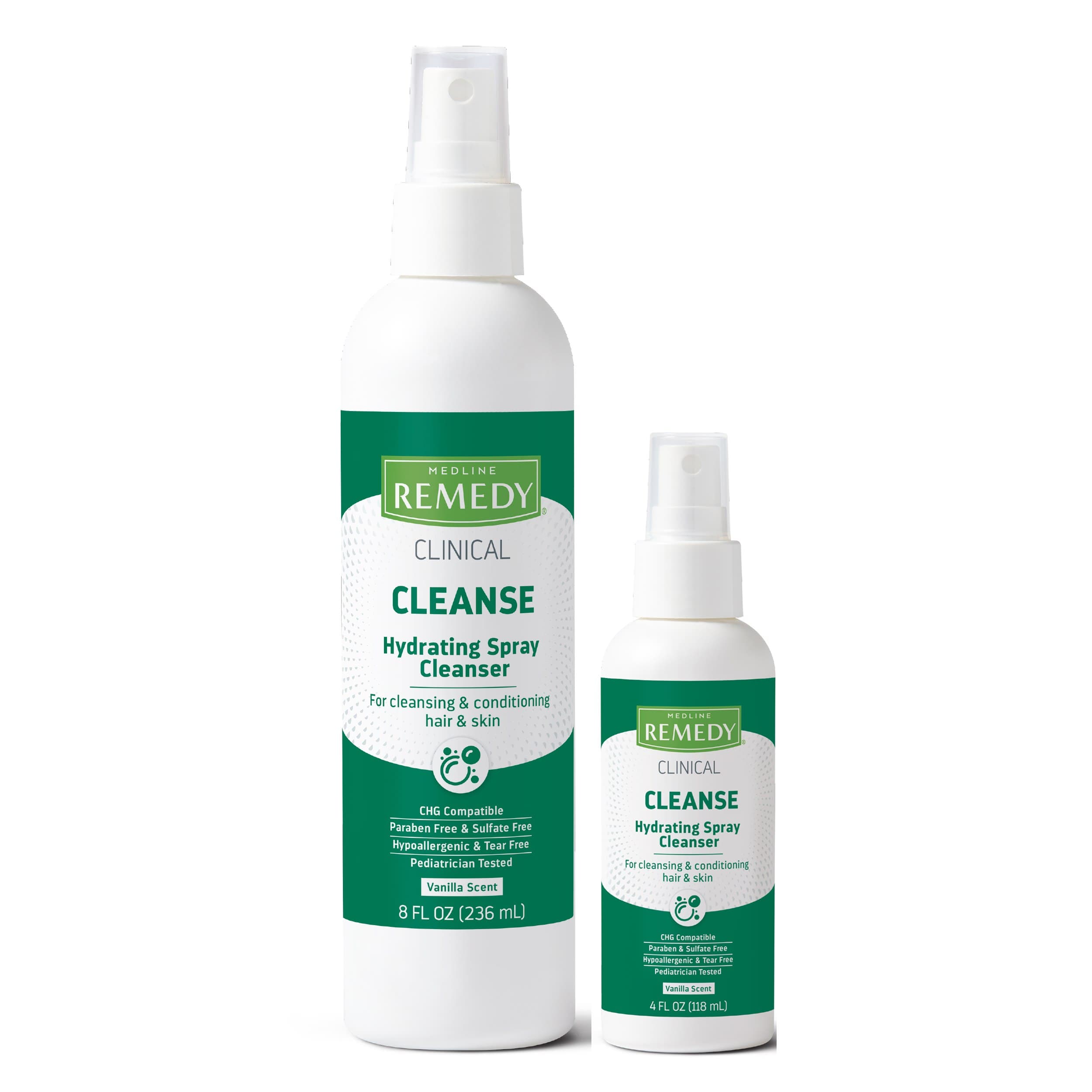 Medline Remedy Clinical Cleanse Hydrating Spray Cleanser